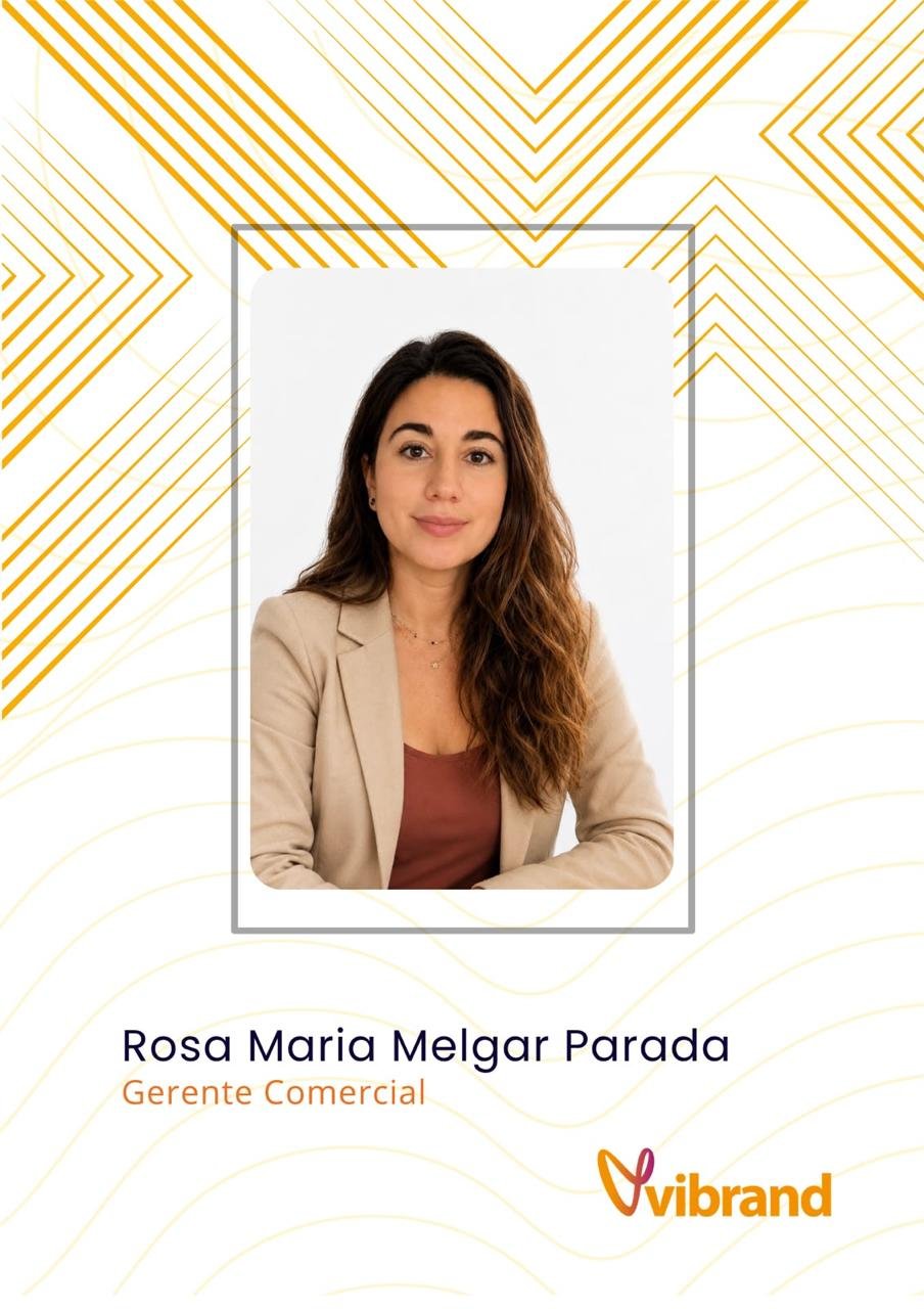Rosa María Melgar Parada - Fundadora de Vibrand